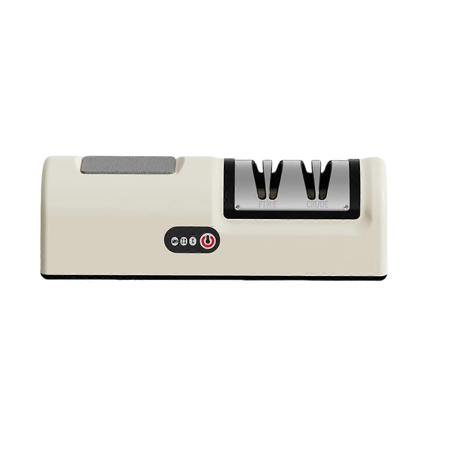Rechargeable Electric Knife Sharpener for Kitchen Household Use