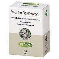 Vitamin d3+k2+mg 60 softgels