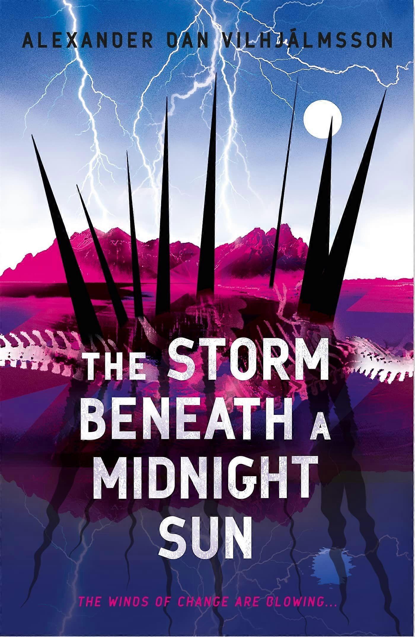 The storm beneath a midnight sun