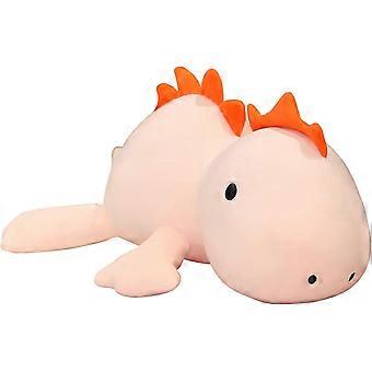 Weighted Dinosaur Plush, Anxiety Weighted Stuffed Animals, Weighted Dinosaur Plushie Weighted Dino Throw Pillows for Kids Adults Pink 9.8 Inch, 0.8 lb