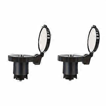 1/2 small rotating foldable handle blocking rearview mirror, mountain bike bike mirror, bike handle blocking rearview mi [MI]