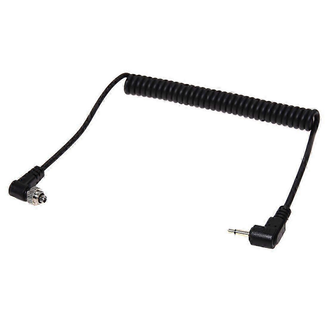 2.5mm to Male PC Flash Sync Cable Screw Lock compatible with Trigger Studio Light