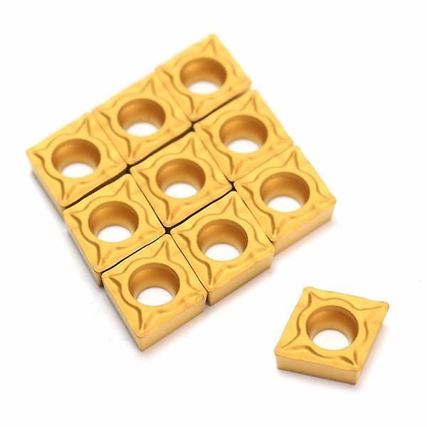 10Pcs Carbide Insert Titanium Coated Carbide Blade Cutter