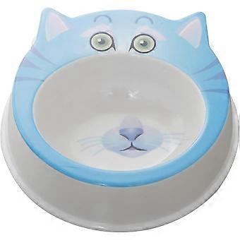 Dog Food Bowl Cartoon - Nonskid Spillproof Cute Cat Feeding Bowl Pet Water Bowl Cat Dish for Kitten Feed Feeder - -