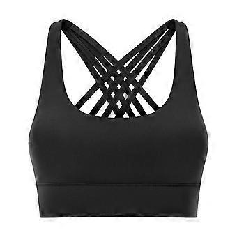 Femme Soutien Gorge de Sport Coussinets Amovibles Brassire Dos crois Yoga Bustier sans Armature
