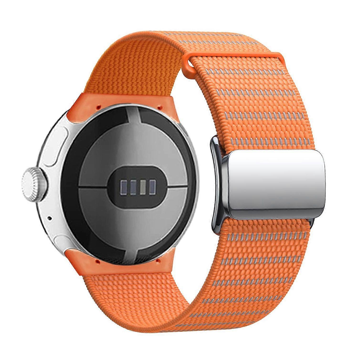 Smartwatch strap nylon Google Pixel Watch 4 + 3 41mm / 2 / 1 magnetic clasp