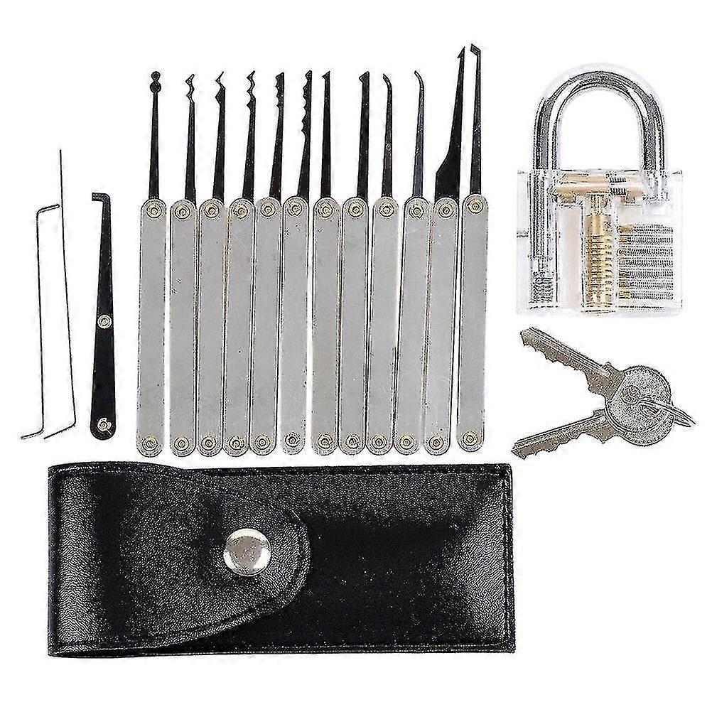 15 In Lock Pick Tools Lock Picking Kit Lockpicking Set Professionele Lock Pick Set Lock Picking Tools