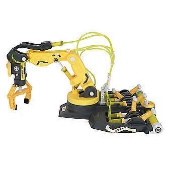 Hydraulic Mechanical Arm Kit Kids Building Assembly Toy Learning Science Arm Mechanical Electric Robot Toys Educational Gifts