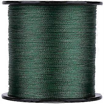 2024500m PE trançado 4 fios super fortes linhas de pesca multifilamento corda de peixe corda verde (2)