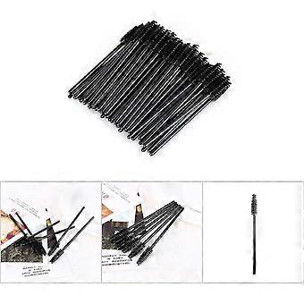 Disposable Eyelash Brushes, Mascara Wands for Eyebrow and Eyelash Makeup