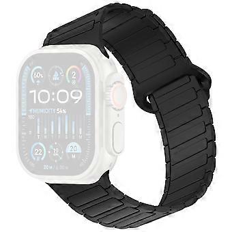 Beveled Silicone Strap Compatible For Apple Watch Ultra 3 2 1 49mm / Series 11 10 46mm / 9 8 7 45mm / SE3 SE2 SE 6 5 4 44mm / 3 2