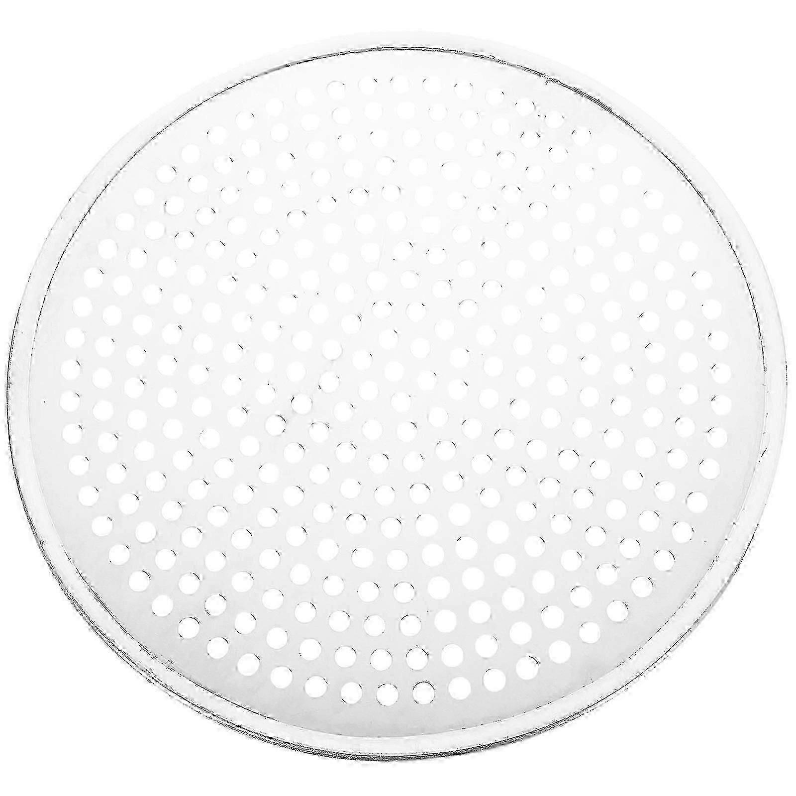 Edelstahl-Pizzabackform mit Löchern Pizzabackform Haushaltsofen-Pizzablech