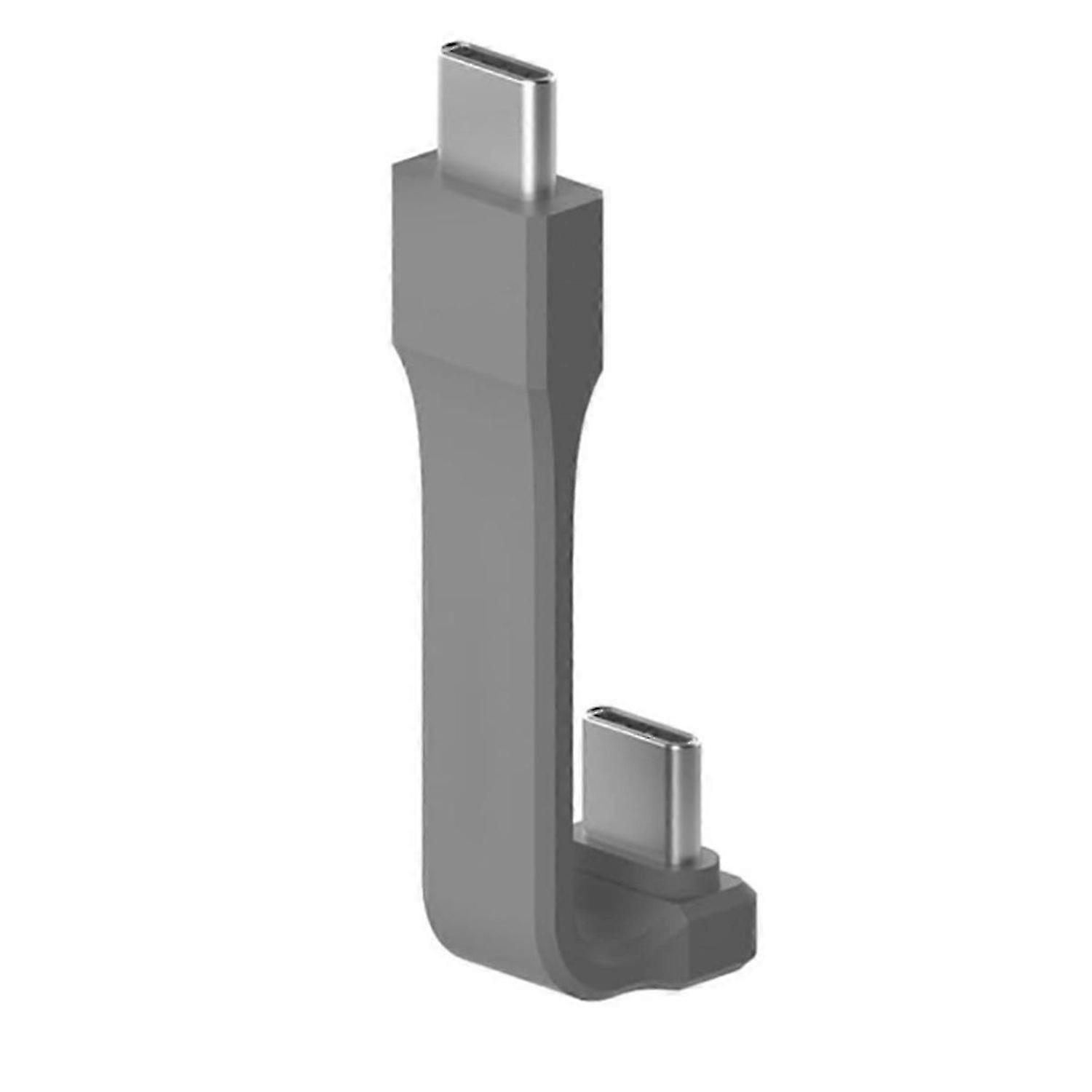 90 Degree Elbow Data Cable TYPE-C to TYPE-C Full-Function 100W