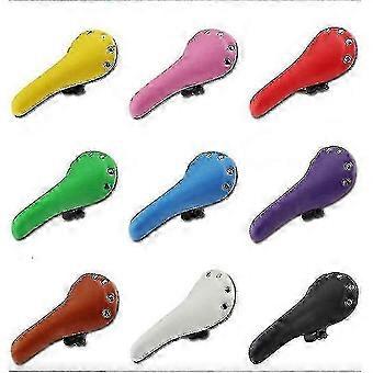 PU Material Bike Seat Cushion Orange Comcompatible witht Cycling Accessories 1pc
