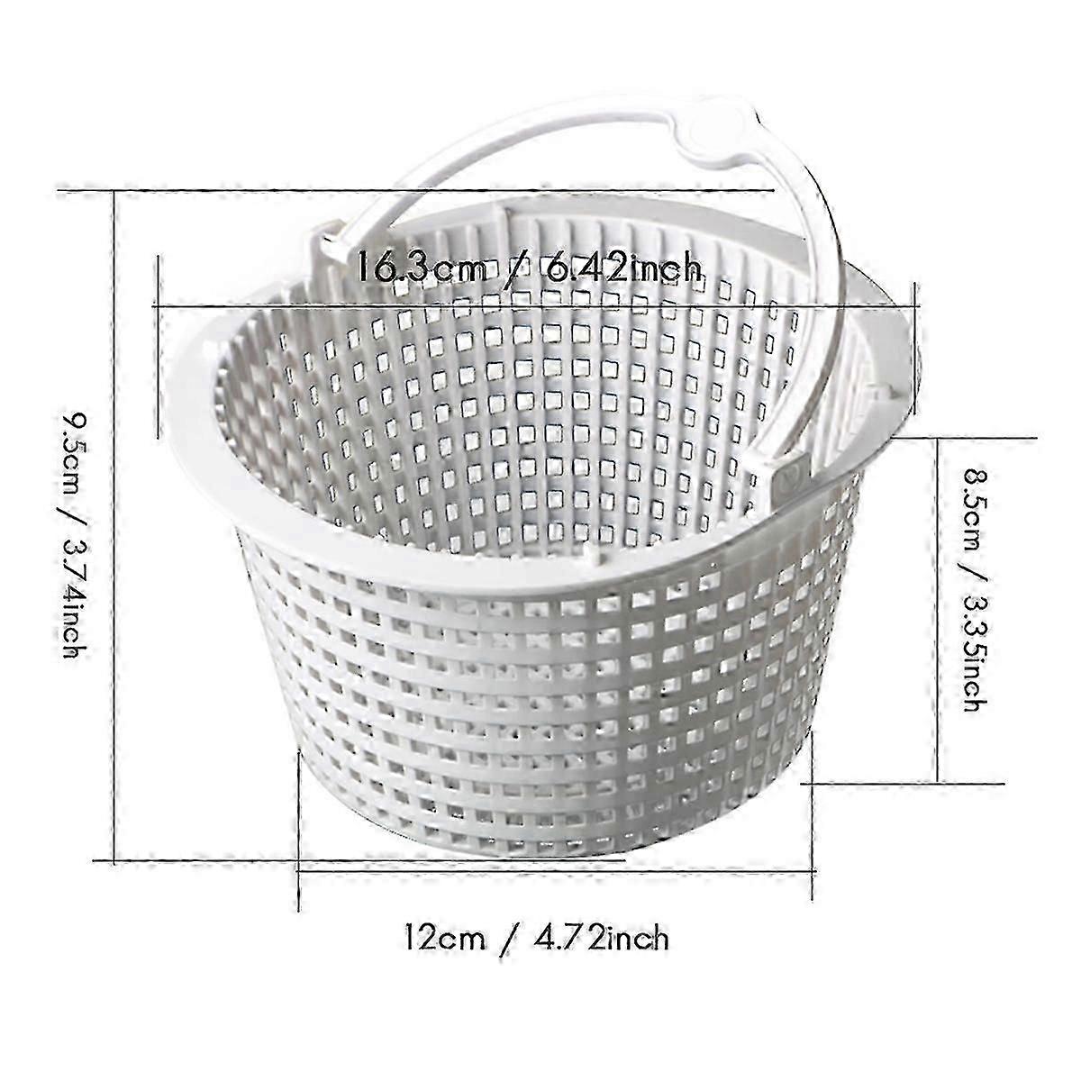 Above Ground Pool Skimmer Basket Replacement | SPX1091C | 2 Pack