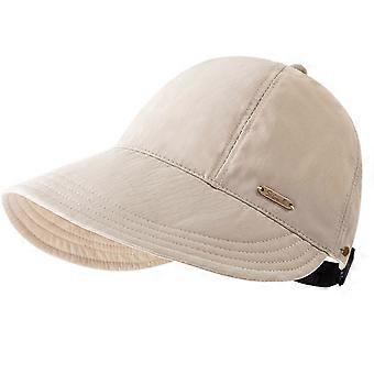 Cappello da sole da donna a tesa larga regolabile, con protezione UPF 50+, leggero e traspirante, ideale per attività all'aperto, con ampia tesa ad asciugatura rapida e protezione UV.