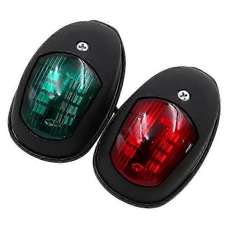 Boat Side LED Navigation Light - Black