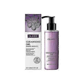 Ouhoe Grape Seed Clean Clear Cleansing Oil Hellävarainen puhdistava kasvomeikki Puhdas virkistävä puhdistusöljy