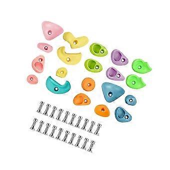 Rock Wall Holds Rock Wall Climbing Kit for Backyard Rock Climbing Wall Gym YTQ