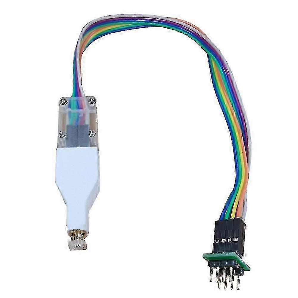 WSON8 Chip Download Burn Probe Spring Needle BIOS Programmer Cable Free Wire