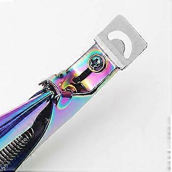 Nagelhaut Zange Schere Edelstahl Regenbogen Pinzette Clipper Tote Haut Entferner Schere Zange Pusher Werkzeug