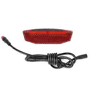 E‑Bike 6V‑60V Tailight LED Warning Light Night Riding Equipment Waterproof Connector