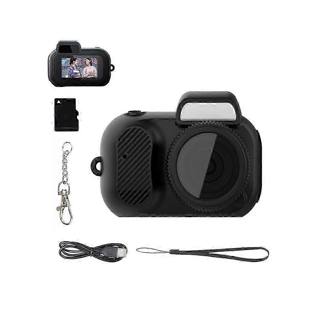 Mini Camera Keychain, 1080P Mini Digital Camera Keychain Nostalgic Camera