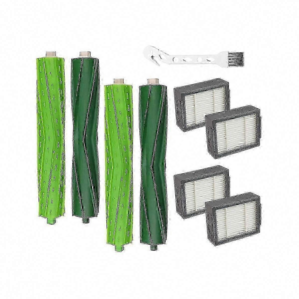 Rollers Replacement Parts Kit Compatible with iRobot i7 i7+ E5 E6 i3 Cleaning Accessories