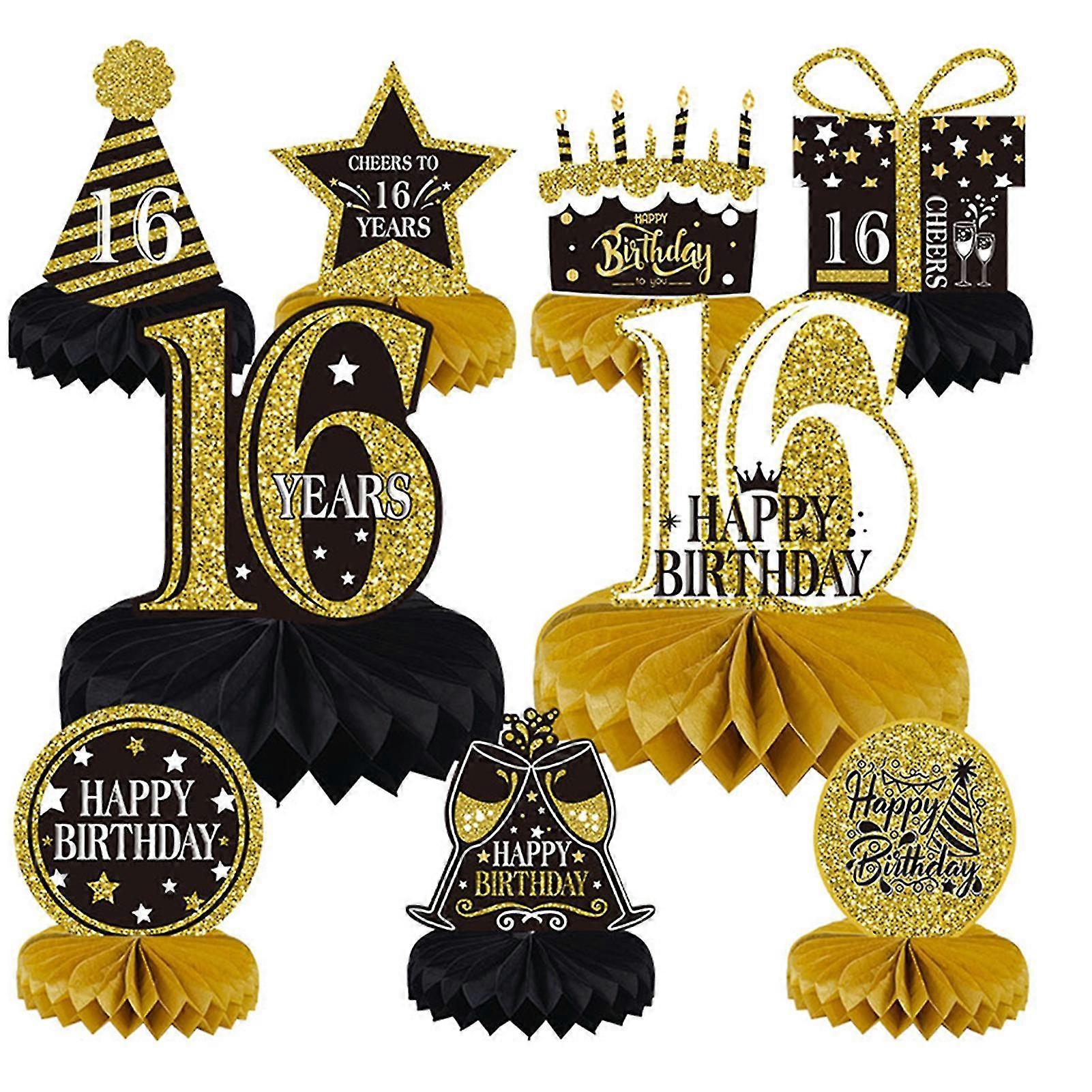 Tall Honeycomb Table Decor Set