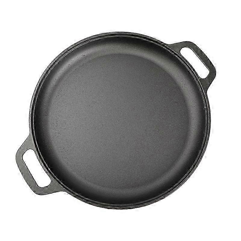 28cm Cast Iron Non-stick Flat Pan