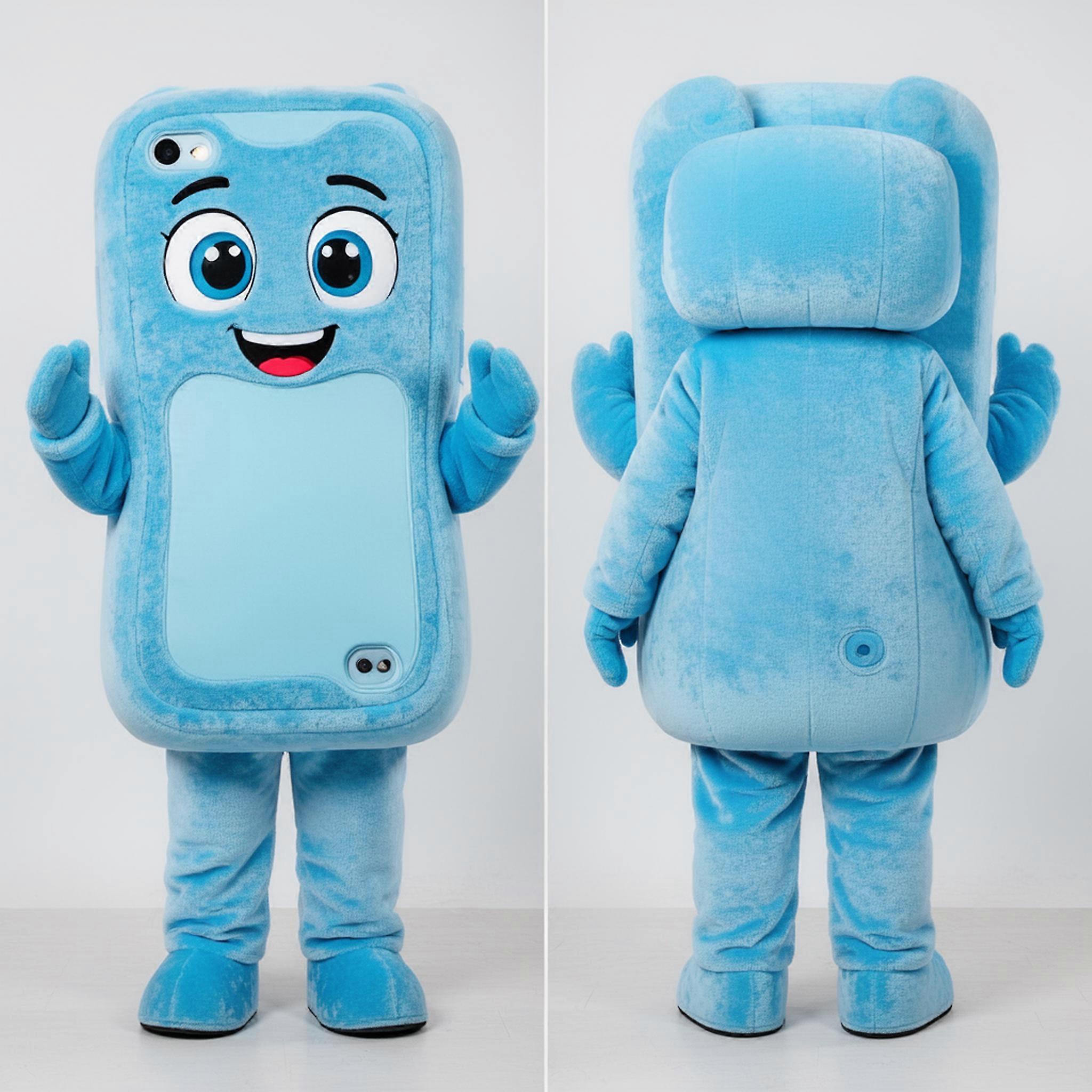 MASTICOT Sky Blue Playful Mascot