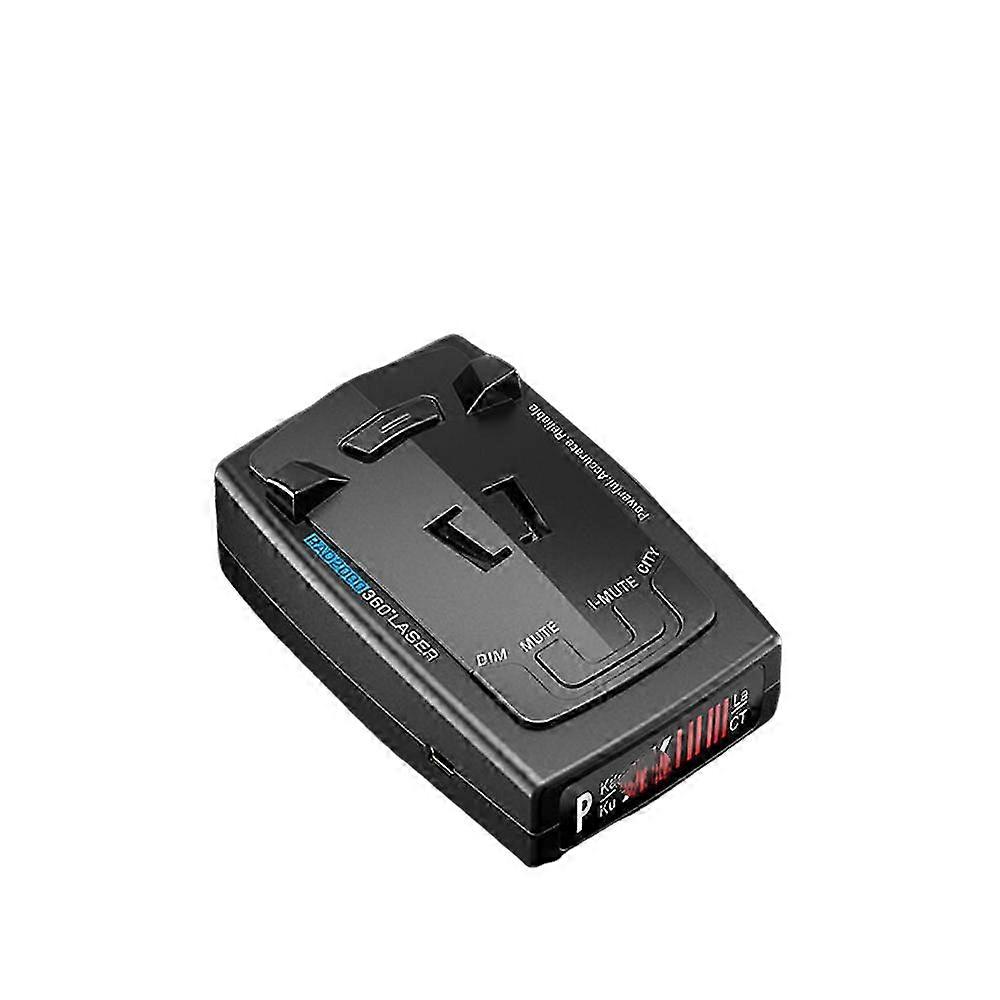 High-precision, compact, multi-mode vehicle speed measurement device with warning function.