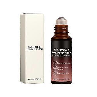 2pcs Eye Roller Serum with Arginine and Aloe Vera, Gentle Moisturizing Brightening Hydrating Care for Delicate Eye Area Skin
