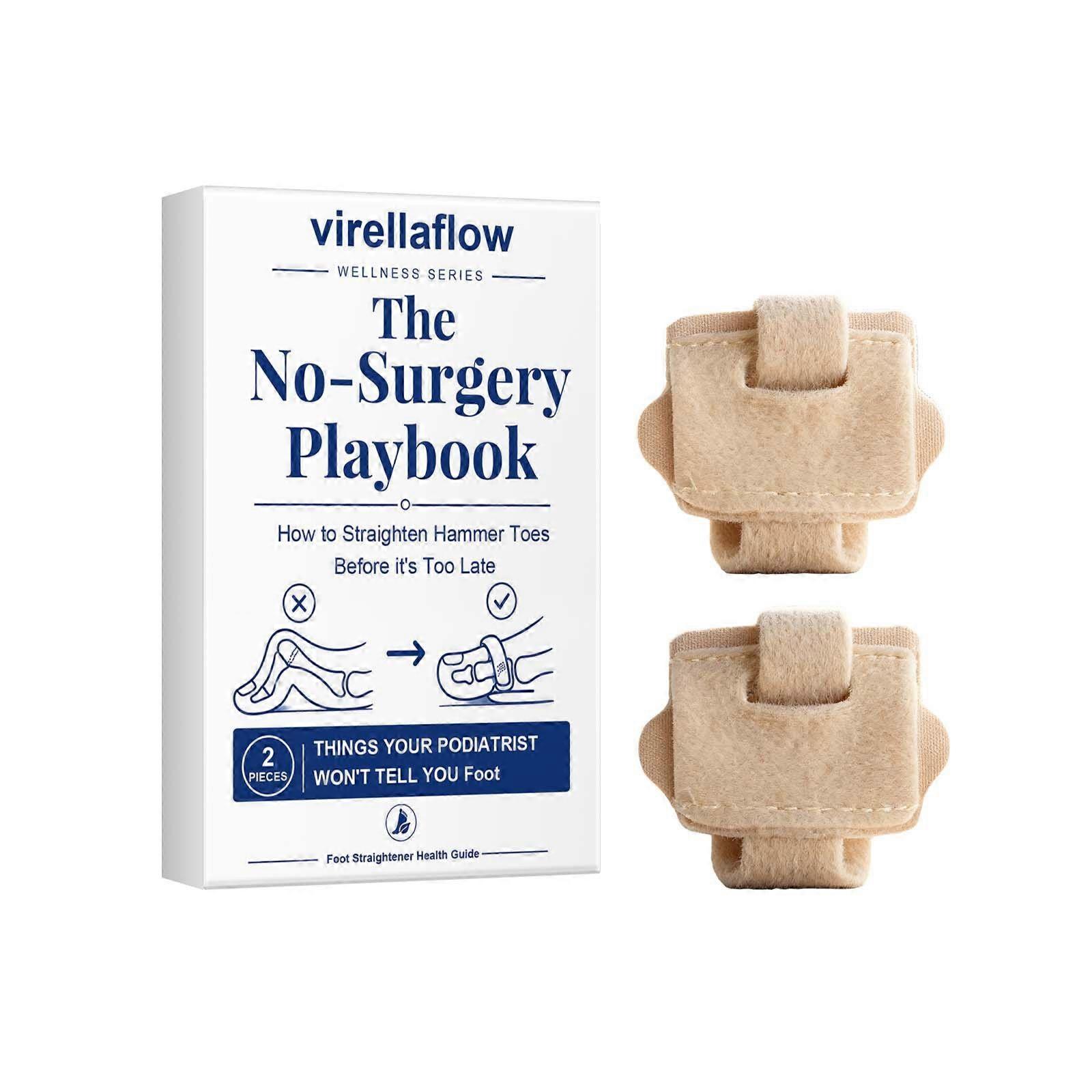 Toe Corrector, Overlapping & Bunion Toe Separator, Toe Protector for Adults Walking & Sports