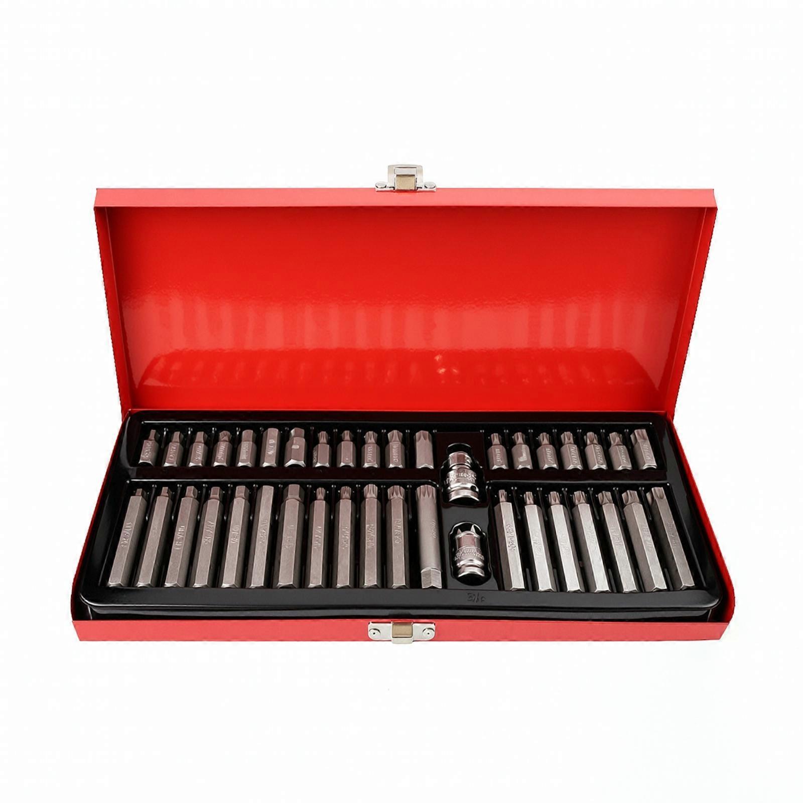 Hex Star Socket Set Sturdy Tool Precision for Household Maintenance, DIYers