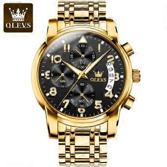 OLEVS 2879 Classic Sport Luminous Clock High Quality Wrist   Luxury Watch Fashion Water-proof Quartz Watch for Man