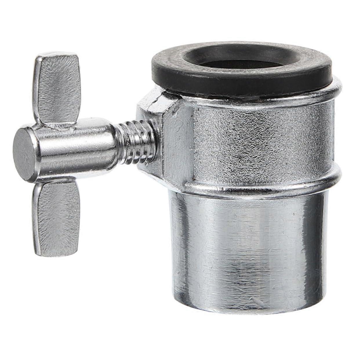 Adjustable Drum Mount Bracket with Wing Screw Lock, Secure Locking System and Universal Stand Compatibility