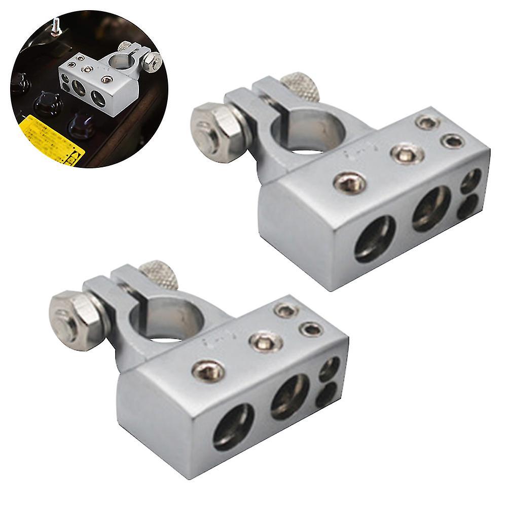 Kit de connecteurs de borne de batterie Jauge positive et négative avec ...