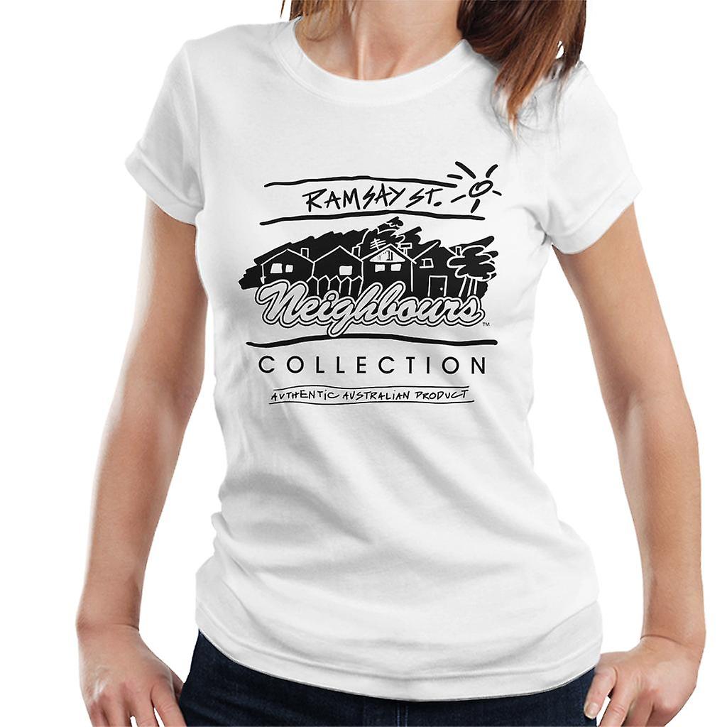 Neighbours Retro Illustration Women's T-Shirt