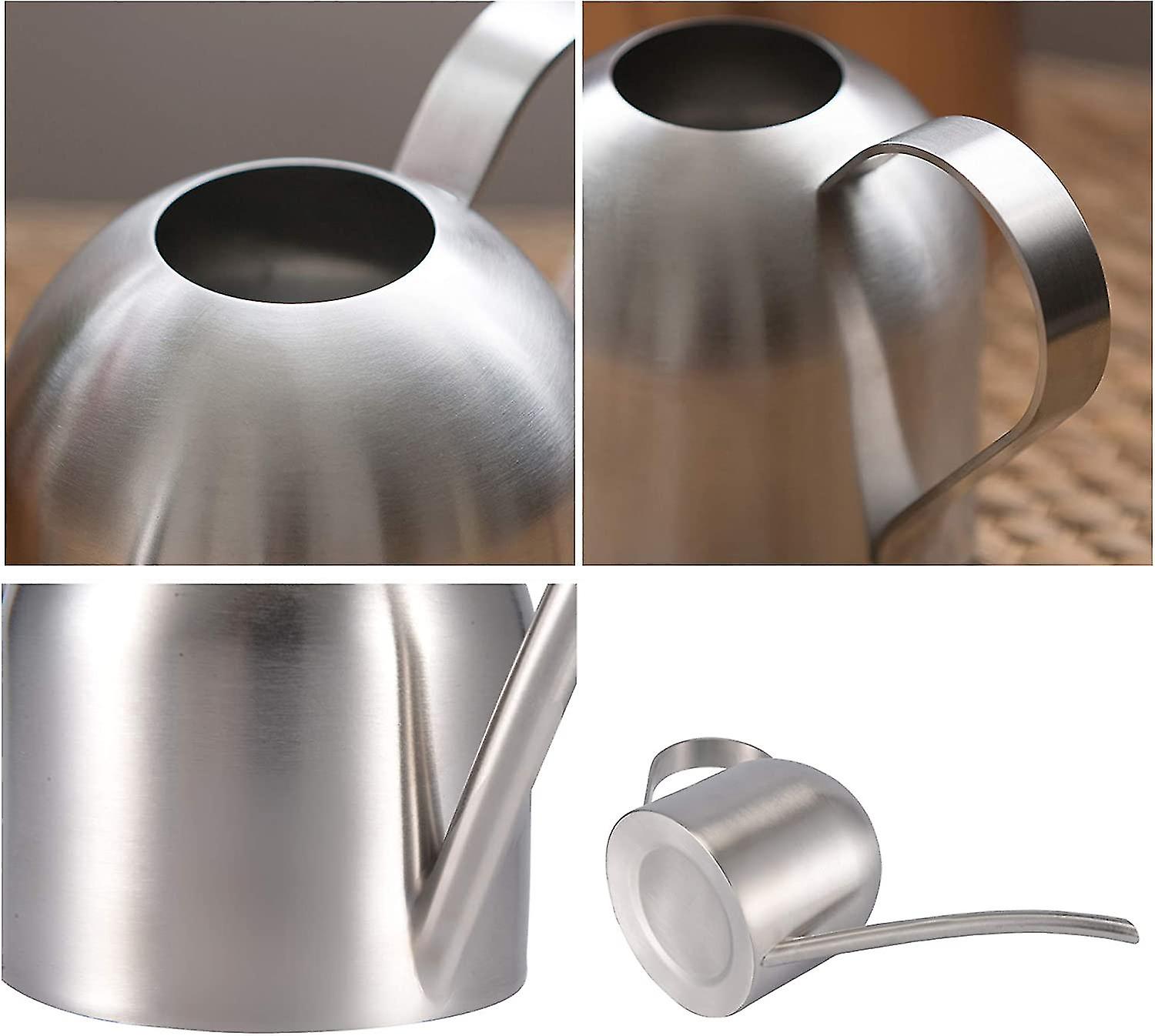 thumbnail image 2 of Homarden 60 Oz Stainless Steel Watering Can - Long Spout For Indoor & Outdoor Plants 2 of 5