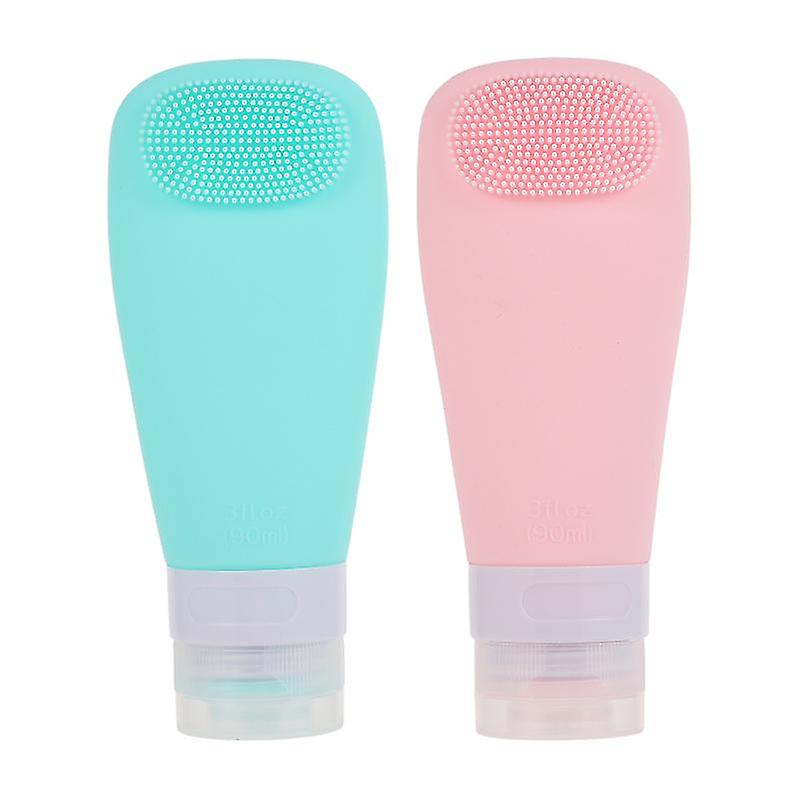 2 stuks siliconen lotion houder