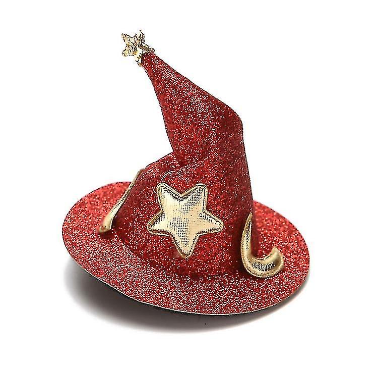 Halloween Witch Sequins Headbands Costume Witch Hat Headbands Accessories