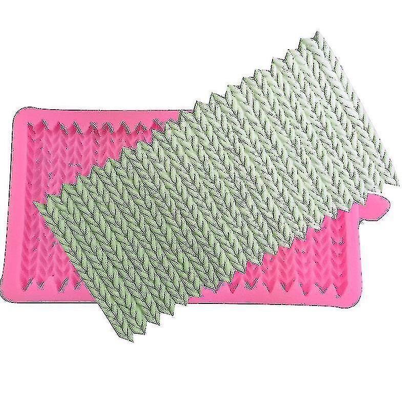 New Wool Braided Scented Lavender Gypsum Mold - 2pcs