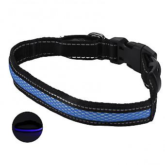 Light Dog And Cat Collars - Luminous Collars, Rechargeable Led Collars, Reflective Cat Collars For Dogs And Cats(Blue)
