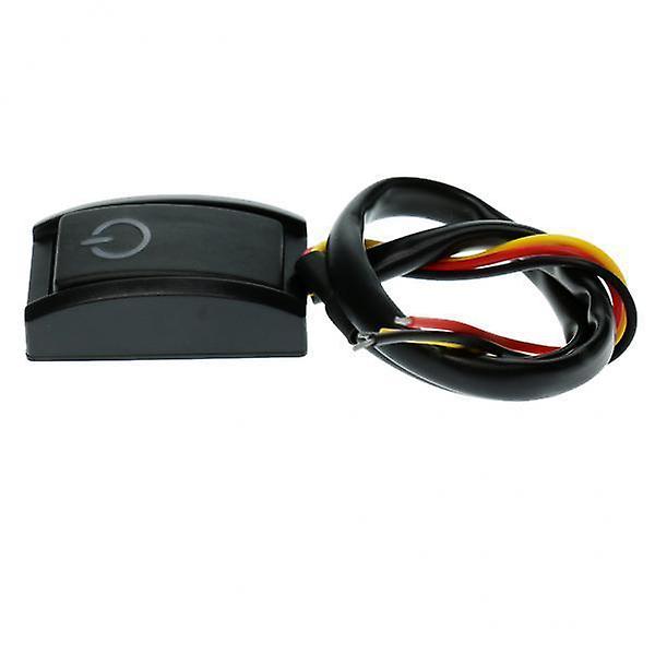 5xDC12V 200mA 2.4W Car Auto Vehicle On/Off Push Button Switch for Universal