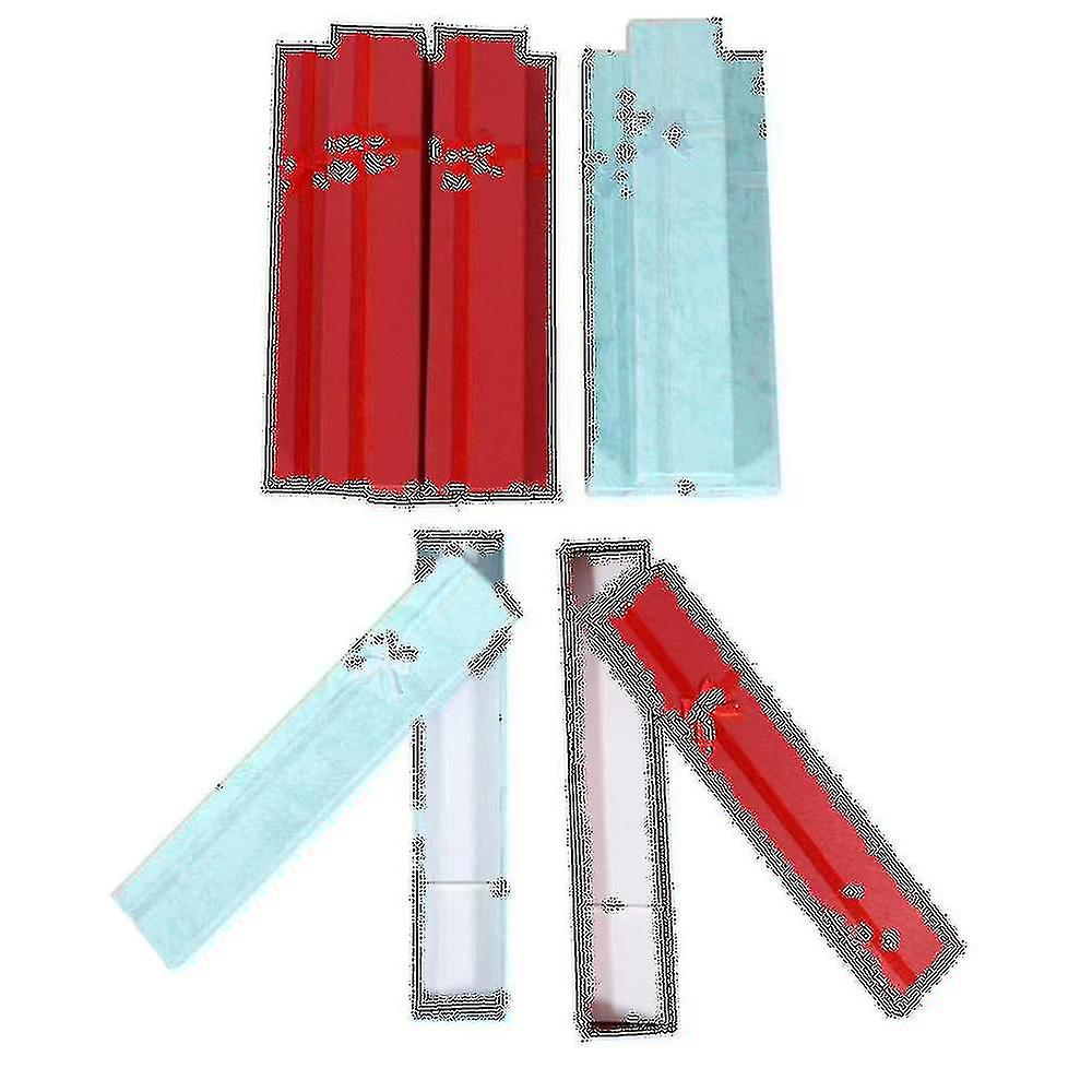 10 X Elegant Luxury Gift Boxes Long Rectangular For Jewelry Presentation Necklaces