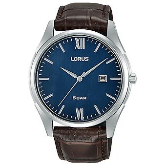 Lorus classic man Analog Men's Quartz Watch with Cowhide Bracelet RH993PX9