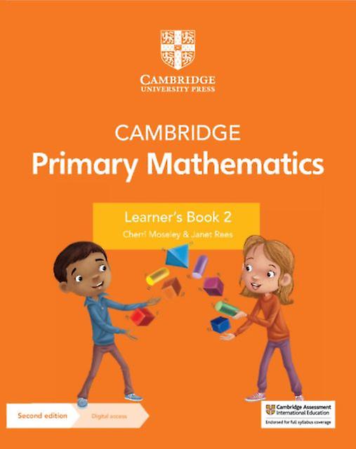 Cambridge Primary Mathematics Learners Livre 2 avec accès numérique 1 an par Janet Rees Livre de poche
