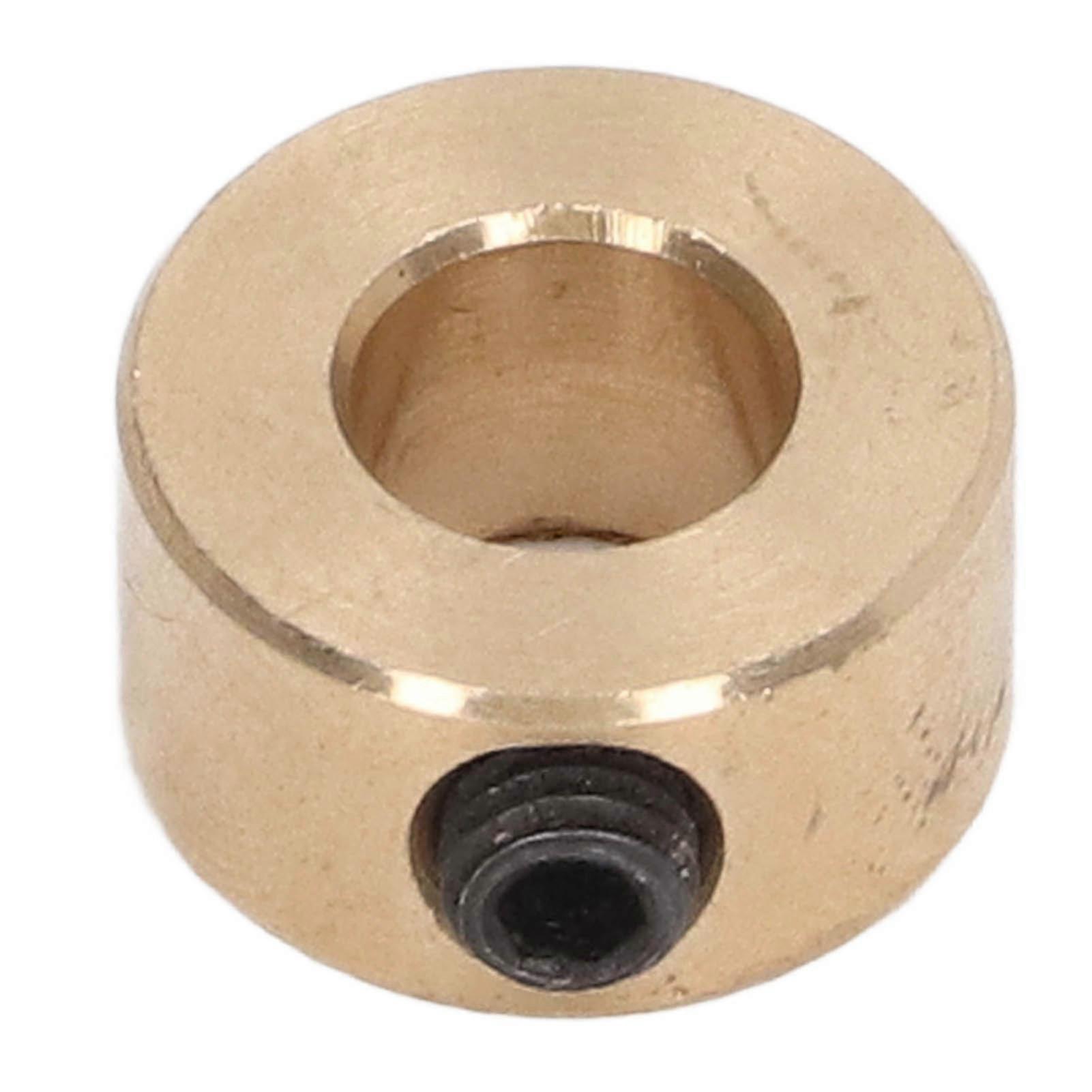 Drill Stop Brass Drill Bit Depth Stop Collar Drilling Ring Positioner for Woodworking 8mm / 0.31in