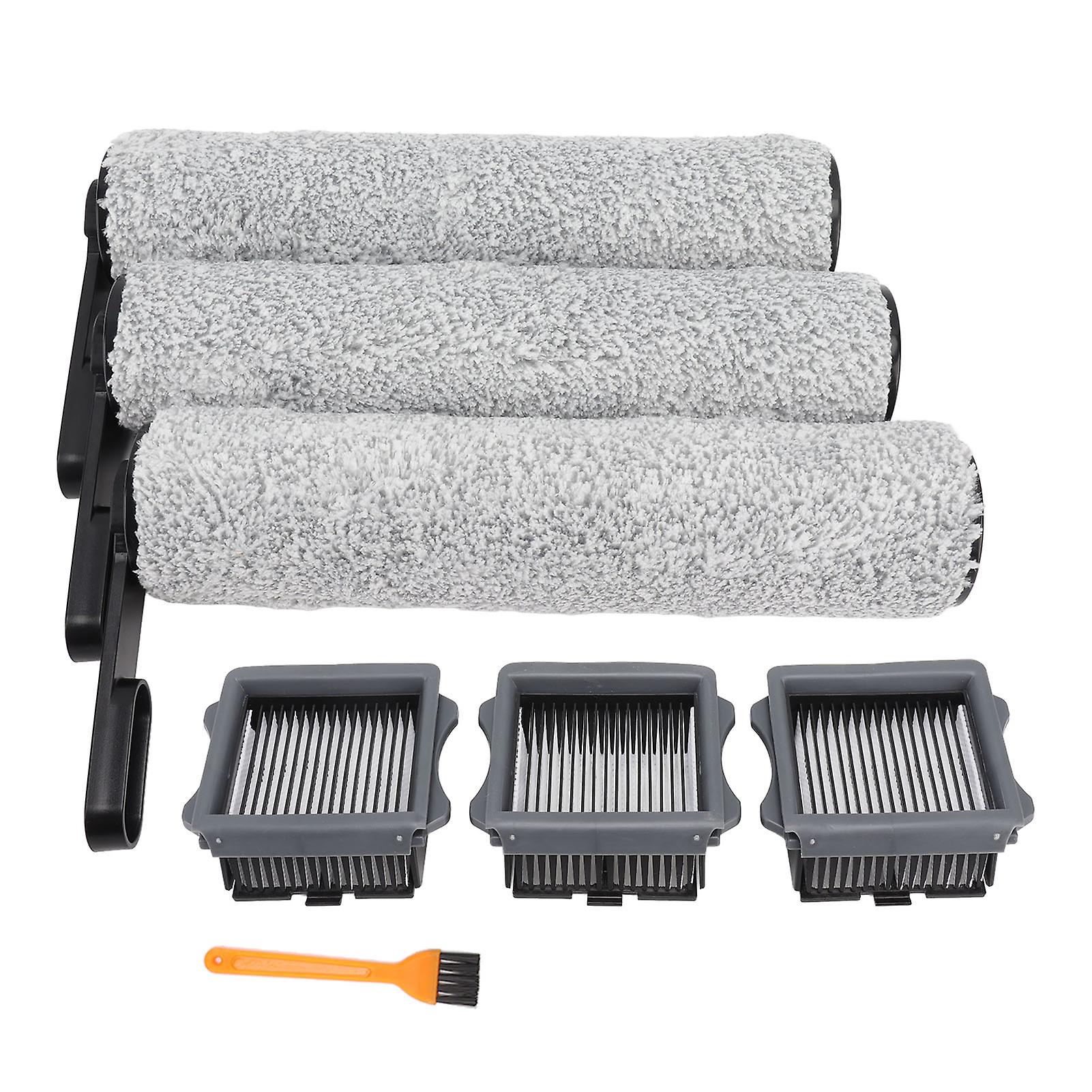 Vacuum Cleaner Replacement Parts for Tineco S5 Roller Brush High Efficiency Particulate Air Filter with Cleaning Brush